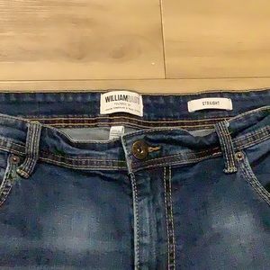 William Rast Size 38 x 30 soft navy jeans